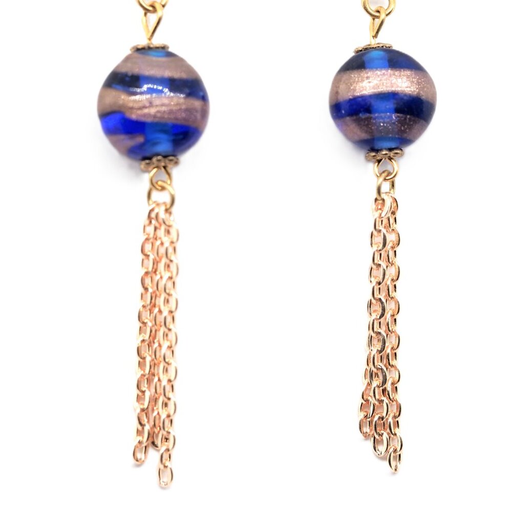Blue Gold Chain
